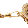 Chanel CC Gold Plated Centaur Medallion Pendant Necklace Secondhand