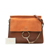 Chloé Medium Calfskin and Suede Faye Crossbody Secondhand