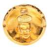 Chanel CC Quilted Gold Plated Round Clip On Earrings Secondhand