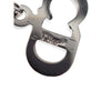 Dior Silver Finish Dangling Letters Pendant Necklace Secondhand
