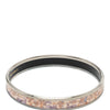 Hermès Narrow Enamel Forest Animals Bangle Bracelet 65 Secondhand
