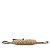 Secondhand Gucci GG Canvas Double Pocket Belt Bag