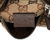 Secondhand Gucci GG Canvas Double Pocket Belt Bag
