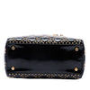 Dior Medium Patent Cannage Studded Supple Lady Dior Secondhand