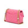 Chanel Mini Square Lambskin Pearl Samba Flap Secondhand