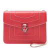 Bvlgari Small Leather Square Serpenti Forever Chain Crossbody Secondhand