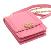 Chanel Quilted Lambskin North South Boy Flap Secondhand