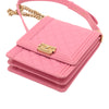 Chanel Quilted Lambskin North South Boy Flap Secondhand
