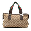 Gucci GG Canvas Web Pop Handbag Secondhand