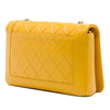 Chanel Crumpled Calfskin Bi Quilted Vintage Full Flap Secondhand