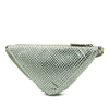 Prada Satin Crystal Embellished Triangle Pouch Secondhand
