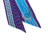 Secondhand Hermès Maillons Silk Twilly Scarf