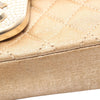 Chanel Small Quilted Iridescent Lambskin Pearl CC Crystal Flap Secondhand