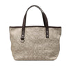Ferragamo Logo Canvas Gancini Tote Secondhand