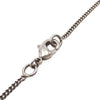 Chanel CC Silver Rhinestones Pendant Necklace Secondhand