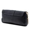 Gucci Pebbled Leather Greenwich Clutch with Chain Secondhand