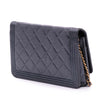 Chanel Quilted Lambskin Boy Wallet On Chain Secondhand