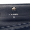 Secondhand Chanel Bicolor Lambskin Boy Flap Card Holder