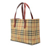Burberry Haymarket Check Coated Canvas Tote Secondhand