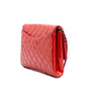 Chanel CC Quilted Patent Clutch with Chain Secondhand