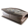 Chanel Old Medium Metallic Goatskin Crystal Boy Flap Secondhand