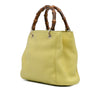 Gucci Small Calfskin Bamboo Shopper Satchel Secondhand