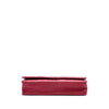 Secondhand Chanel CC Embossed Lambskin Camellia Wallet On Chain