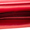 Secondhand Chanel CC Embossed Lambskin Camellia Wallet On Chain