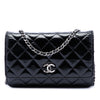 Chanel CC Quilted Shiny Aged Calfskin Wallet On Chain Secondhand