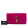 Secondhand Saint Laurent Leather Chyc Ligne Clutch