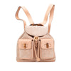Secondhand Gucci Suede Bamboo Backpack
