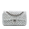 Chanel Small Classic Metallic Lame Bijoux Chain Double Flap Secondhand