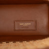 Saint Laurent Toy Rattan and Calfskin North South Shopping Tote Secondhand