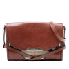 Burberry Leather and House Check Canvas Bridle Abbott Crossbody Secondhand