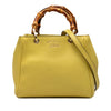 Gucci Mini Calfskin Bamboo Shopper Satchel Secondhand