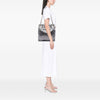 Chanel Perforated Crackled Metallic Calfskin Drill Tote Secondhand