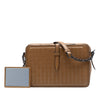 Bottega Veneta Nappa Intrecciato Belt Flap Camera Bag Secondhand