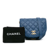 Chanel Quilted Grained Calfskin Casual Trip Messenger Secondhand