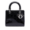 Dior Medium Patent Cannage Stitched Lady Dior Secondhand