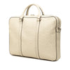 Gucci GG Embossed Perforated Calfskin Business Bag Secondhand