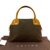 Celine Macadam Coated Canvas Satchel Secondhand