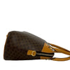 Celine Macadam Coated Canvas Satchel Secondhand
