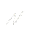 Secondhand Hermès Sterling Silver Ex-Libris Confettis Long Necklace