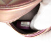 Chanel Quilted Iridescent Lambskin Round Clutch With Chain Secondhand