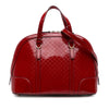 Gucci Medium Microguccissima Patent Nice Dome Satchel Secondhand