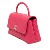 Chanel Small Quilted Caviar Coco Top Handle Bag Secondhand