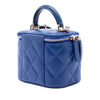 Chanel Mini CC Quilted Lambskin Top Handle Vanity Case With Chain Secondhand