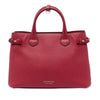 Burberry Medium Leather and House Check Banner Satchel Secondhand