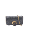 Gucci Mini GG Marmont Matelasse Calfskin Flap Crossbody Secondhand