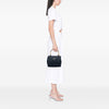 Prada Tessuto Metal Handle Bag Secondhand